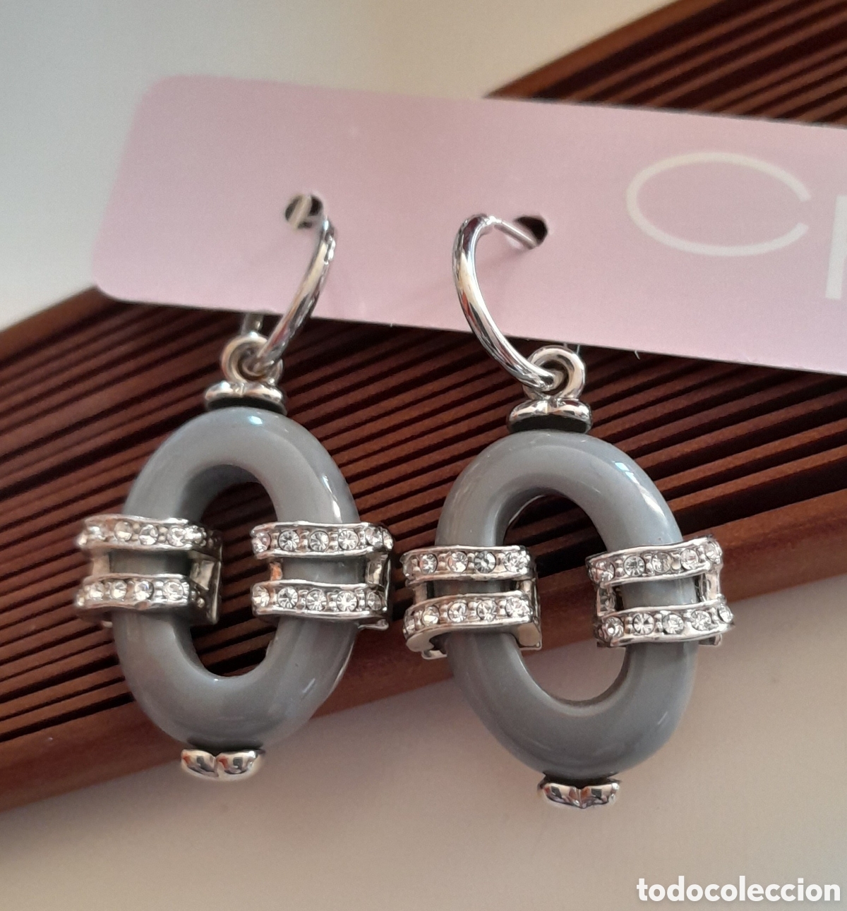 Joyeria: Pendientes. Circonios. Estilo chanel - Foto 1