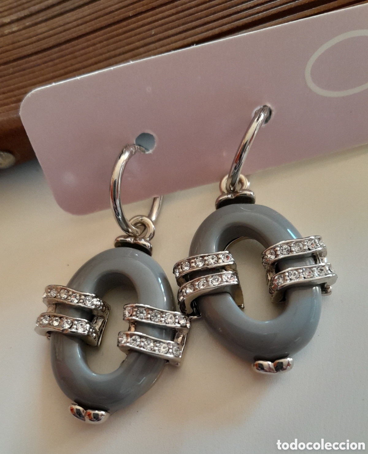 Joyeria: Pendientes. Circonios. Estilo chanel - Foto 3