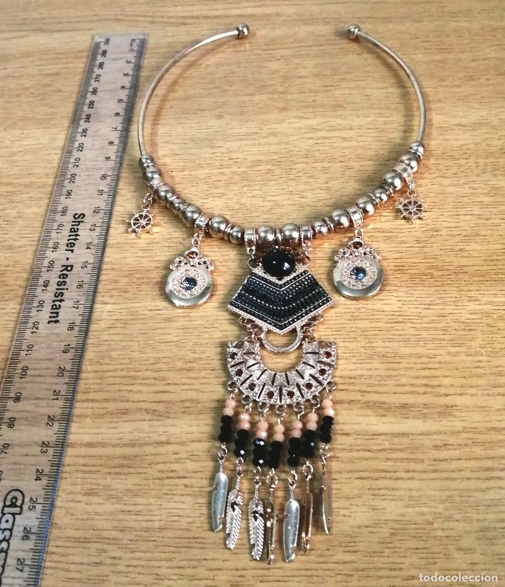 Joyeria: COLLAR DORADO CON COLGANTES. - Foto 5