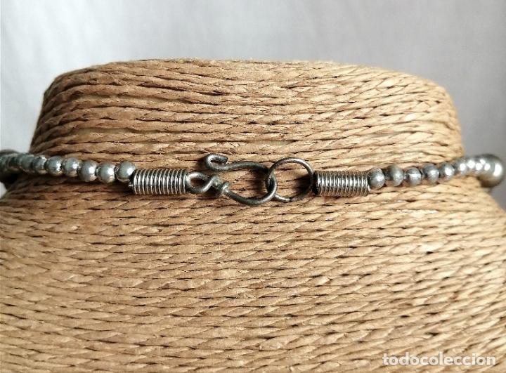 Joyeria: COLLAR CUENTAS TURQUESAS, Y PLATEADAS - Foto 4
