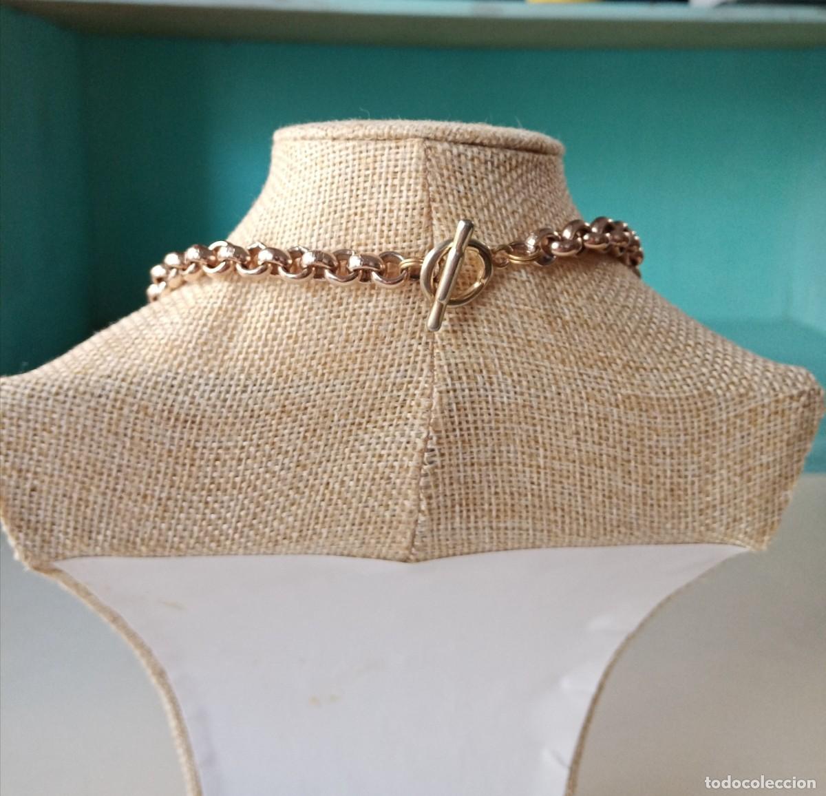 Joyeria: COLLAR MET&Aacute;LICO DE MINERAL CON CONCHA - Foto 3