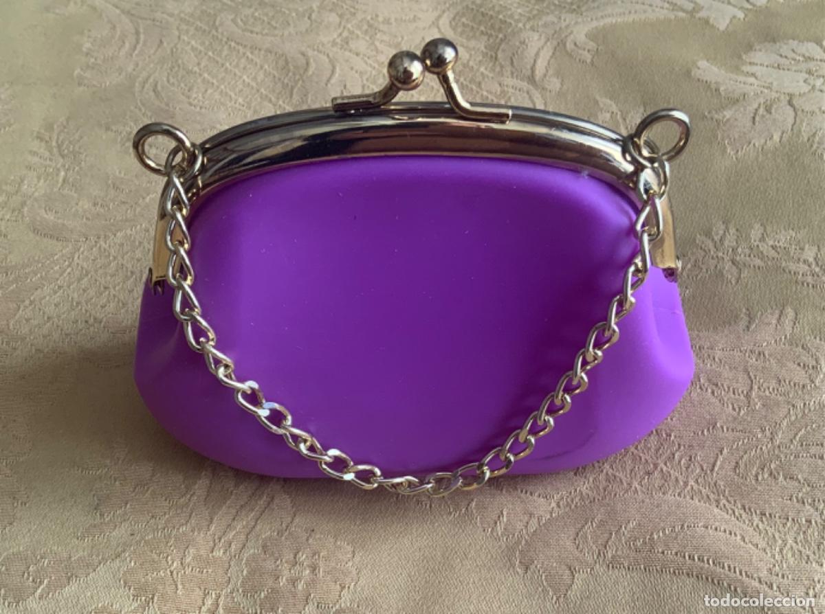 Joyeria: MONEDERO SILICONA COLOR BUGANVILLA CON CADENA - Foto 7