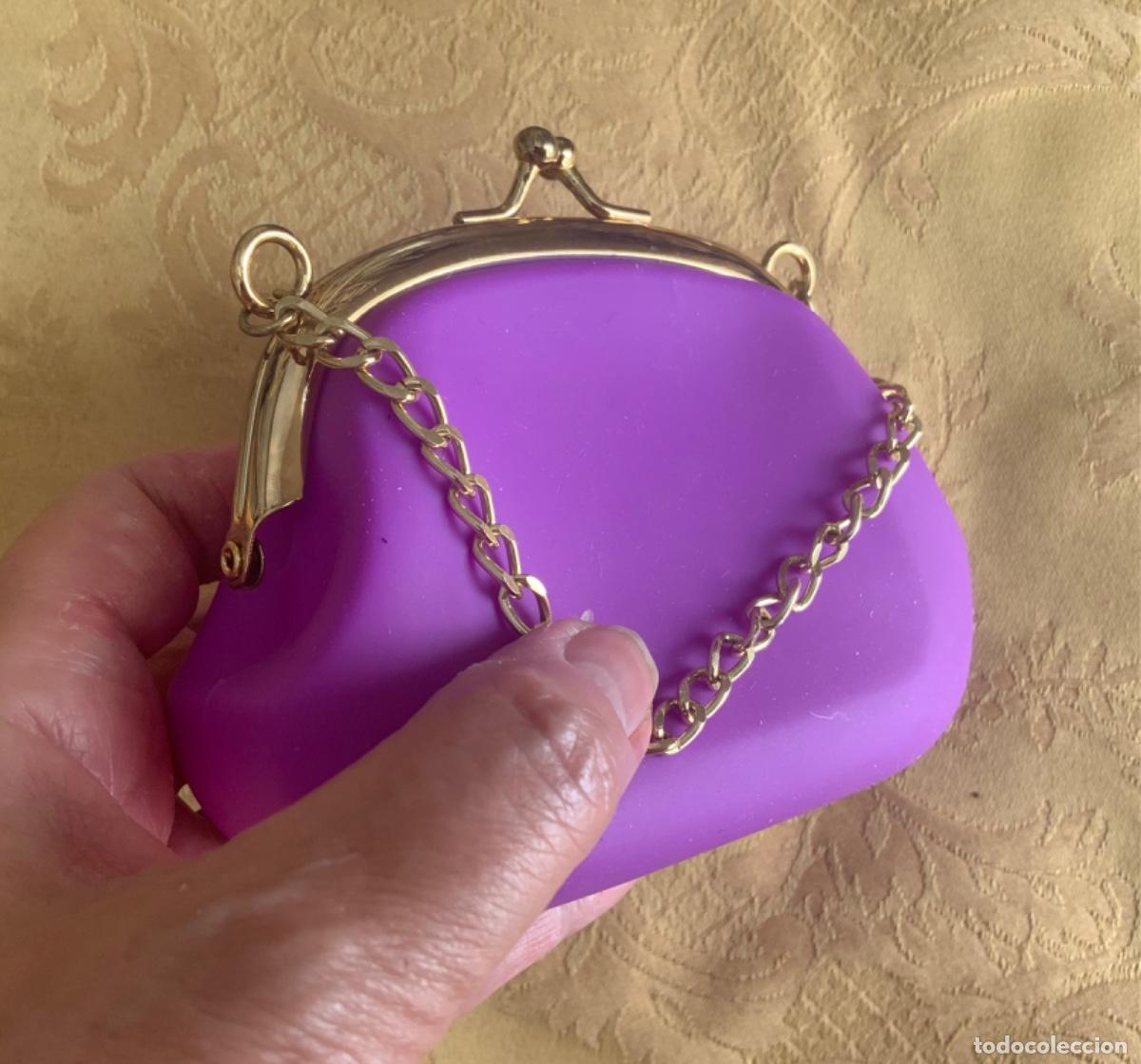 Joyeria: MONEDERO SILICONA COLOR BUGANVILLA CON CADENA - Foto 8