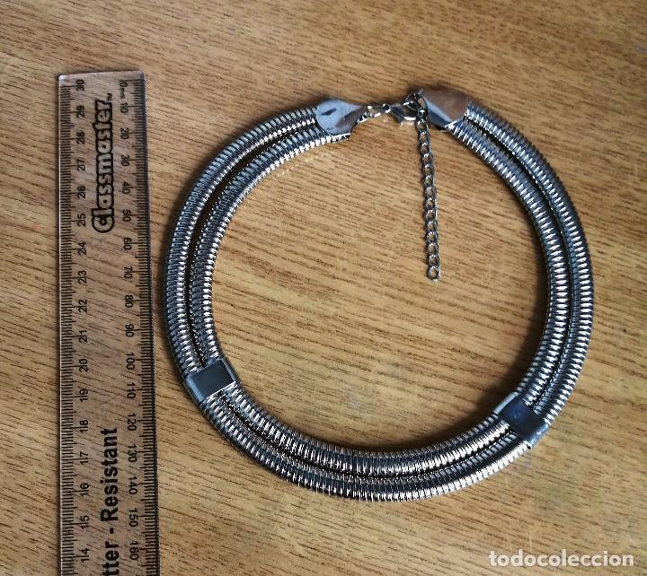 Joyeria: COLLAR PLATEADO, GARGANTILLA. - Foto 3