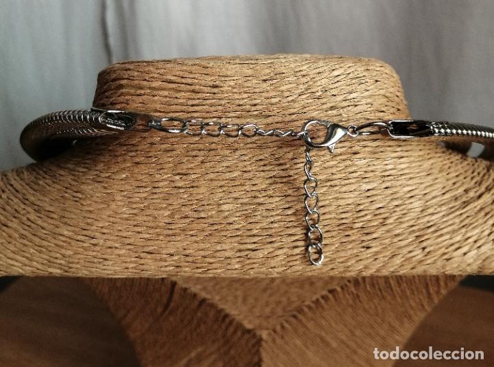 Joyeria: COLLAR PLATEADO, GARGANTILLA. - Foto 4