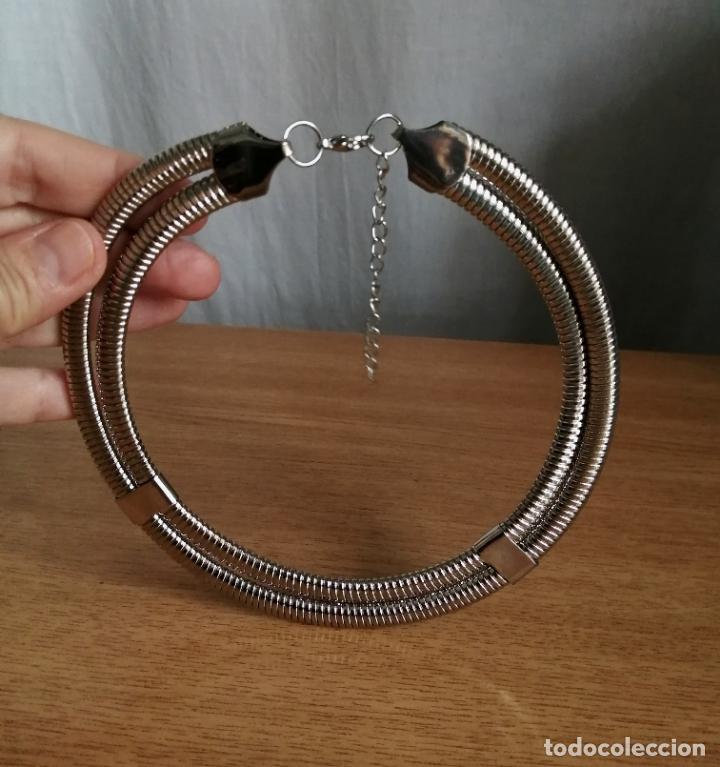 Joyeria: COLLAR PLATEADO, GARGANTILLA. - Foto 5