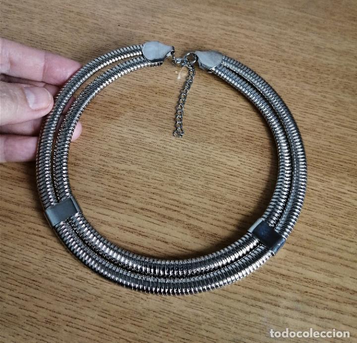 Joyeria: COLLAR PLATEADO, GARGANTILLA. - Foto 6