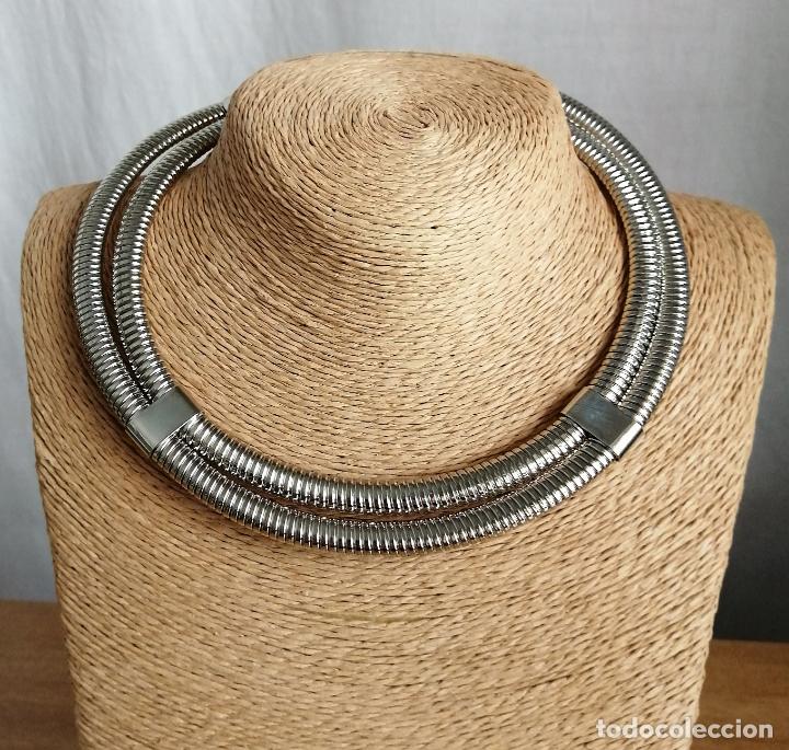 Joyeria: COLLAR PLATEADO, GARGANTILLA. - Foto 1