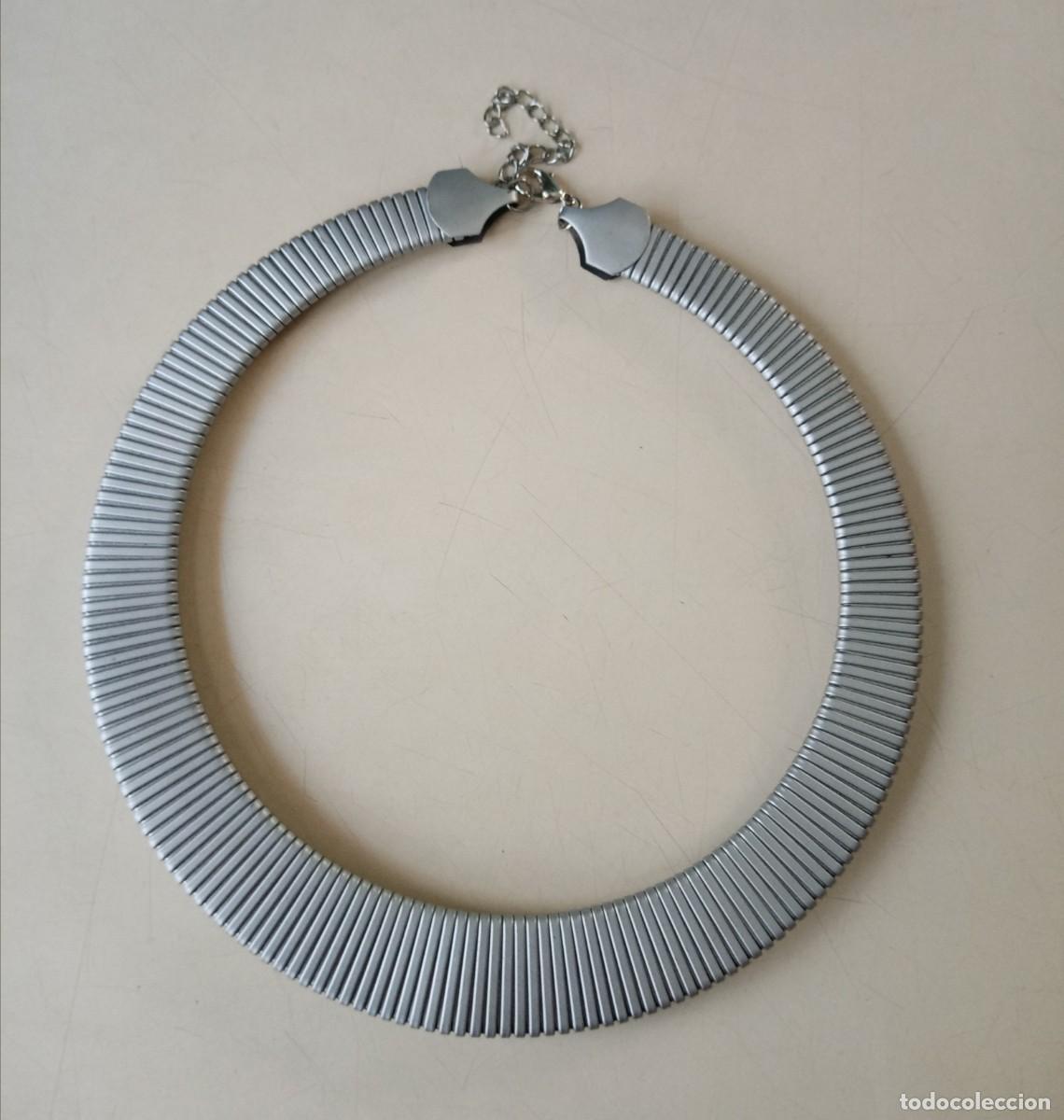 Joyeria: COLLAR PLATEADO MET&Aacute;LICO. - Foto 5