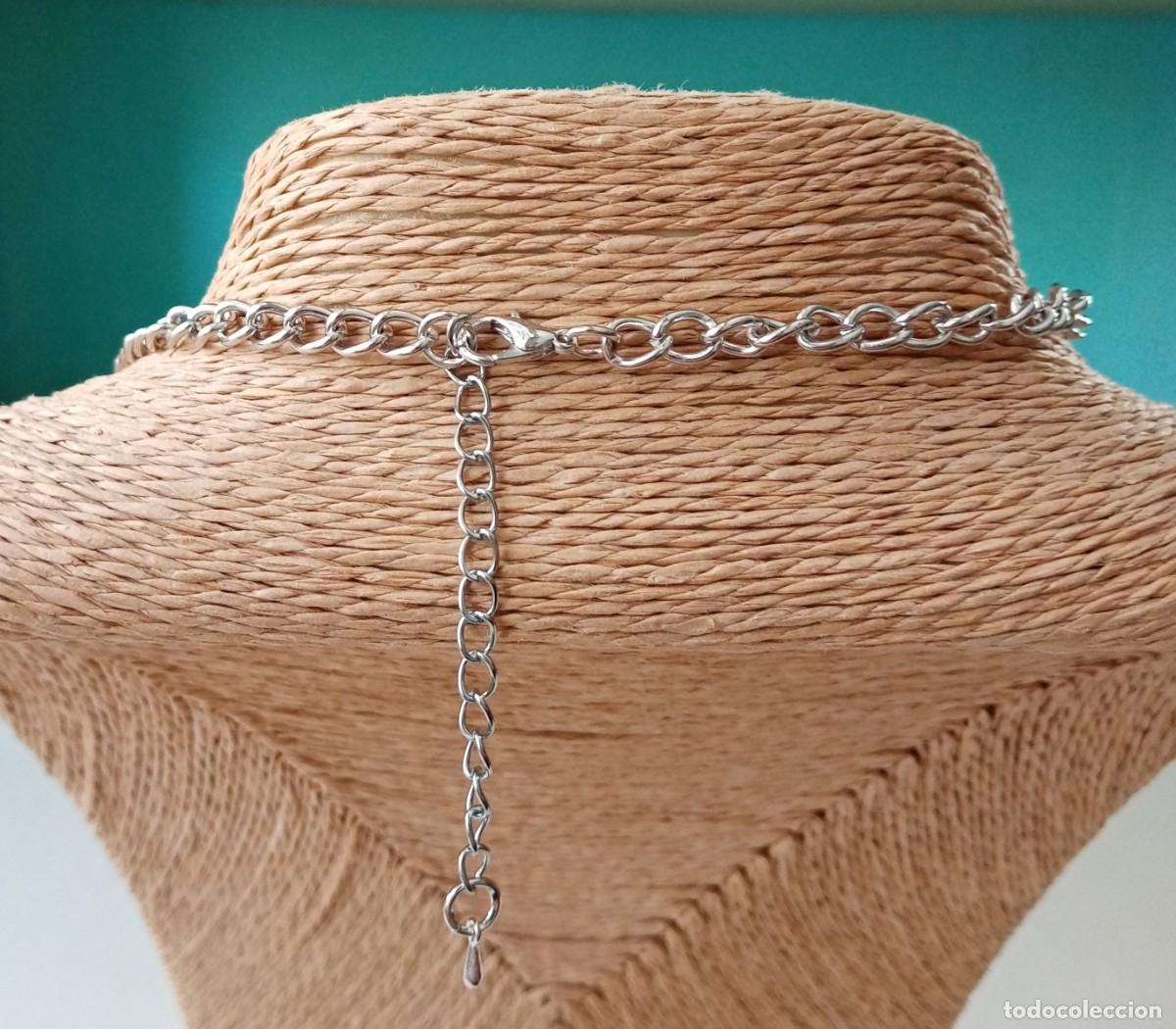 Joyeria: COLLAR PLATEADO MET&Aacute;LICO. - Foto 3