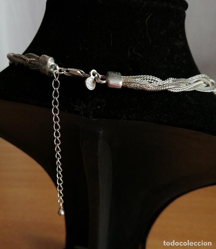 Joyeria: COLLAR CORTO, CADENAS PLATEADAS. - Foto 9