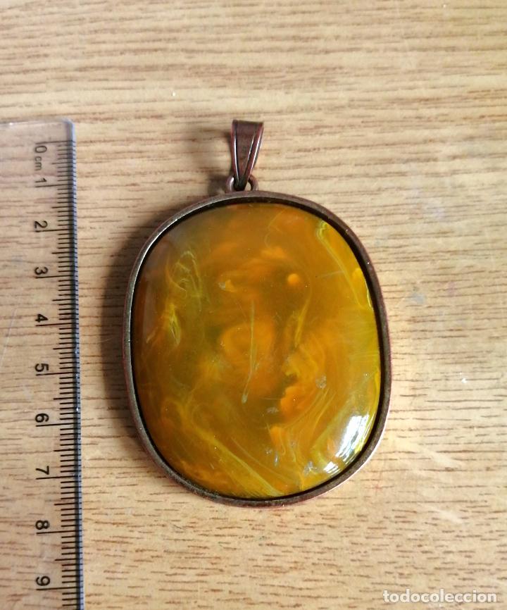 Joyeria: COLGANTE AMBAR IMITACI&Oacute;N. - Foto 2