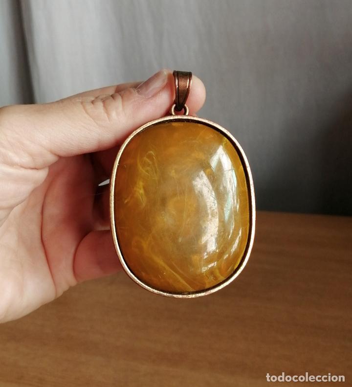 Joyeria: COLGANTE AMBAR IMITACI&Oacute;N. - Foto 1