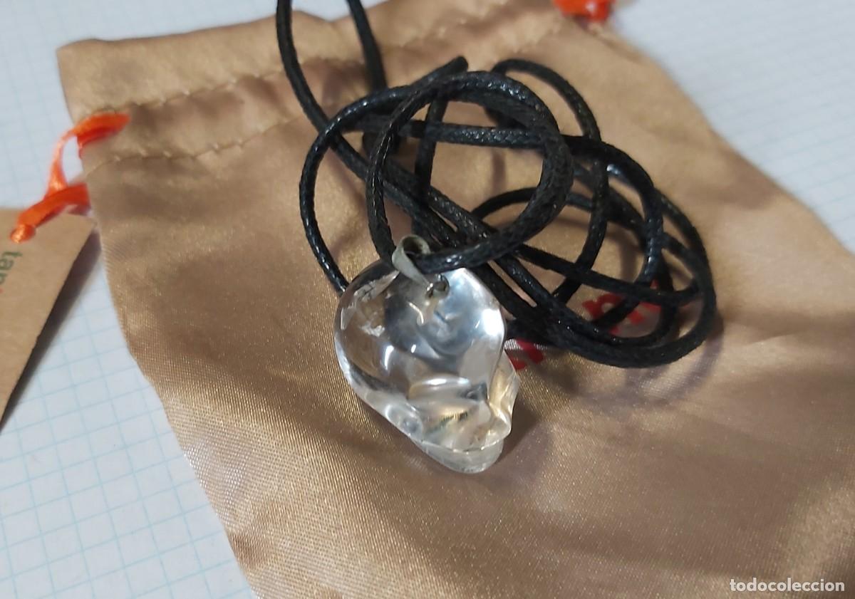 Joyeria: Colgante de calavera de vidrio - Foto 1