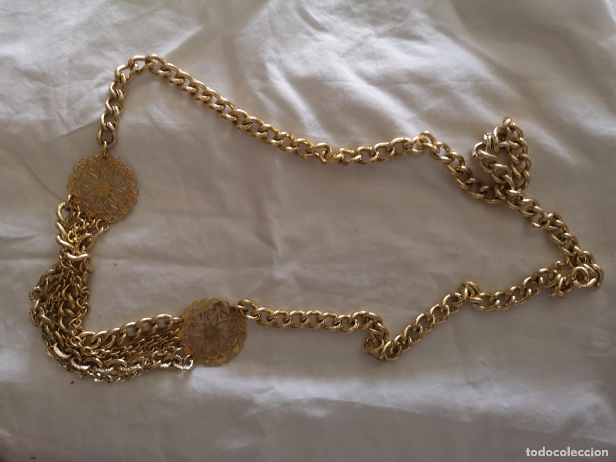Joyeria: Collar de metal dorado - Foto 1