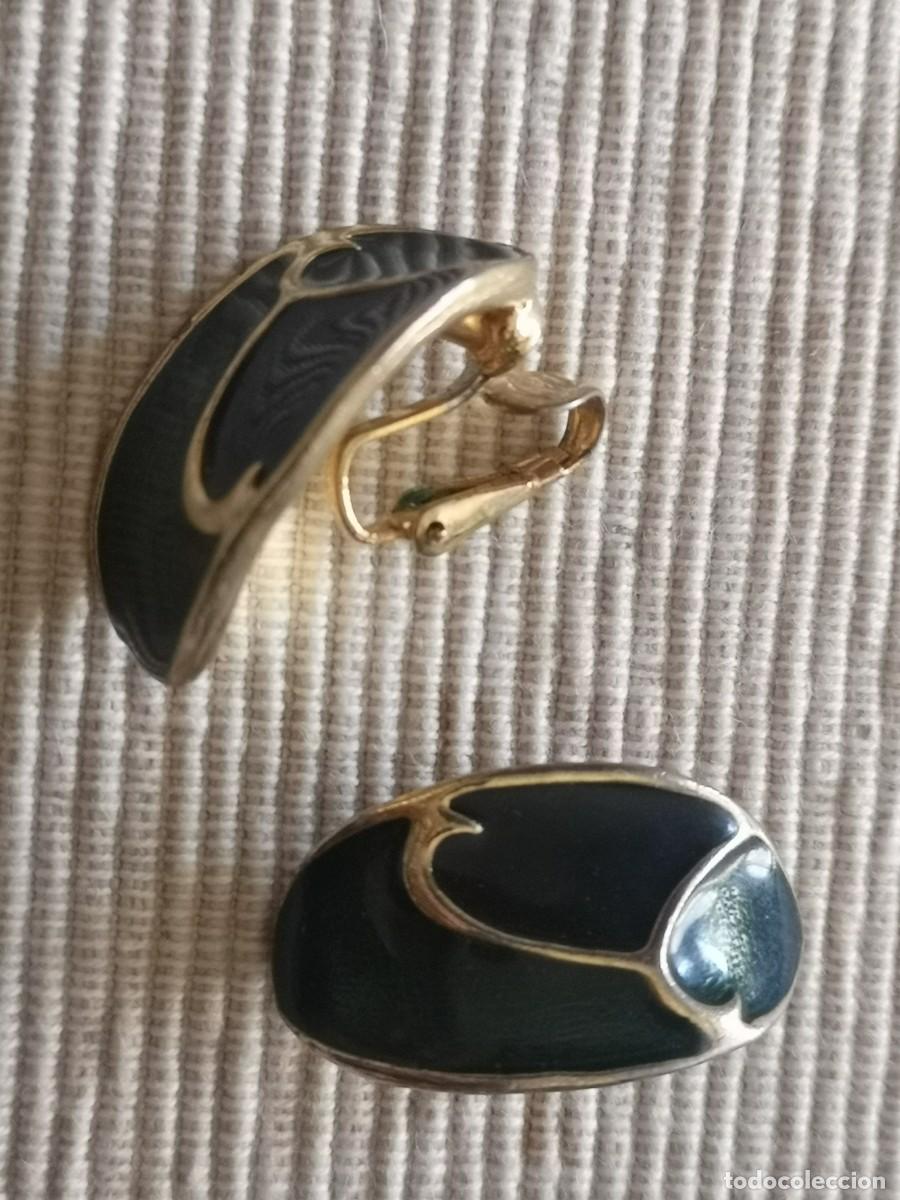 Joyeria: Pendientes esmaltados, a&ntilde;os 60 - Foto 1