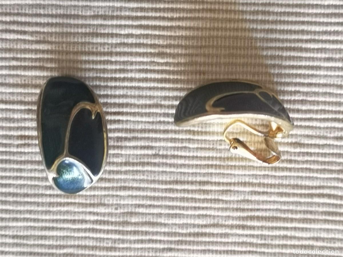 Joyeria: Pendientes esmaltados, a&ntilde;os 60 - Foto 2
