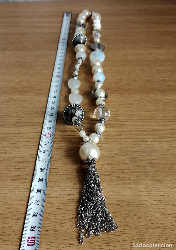 Joyeria: COLLAR PERLAS Y ABALORIOS CON COLGANTE. - Foto 7