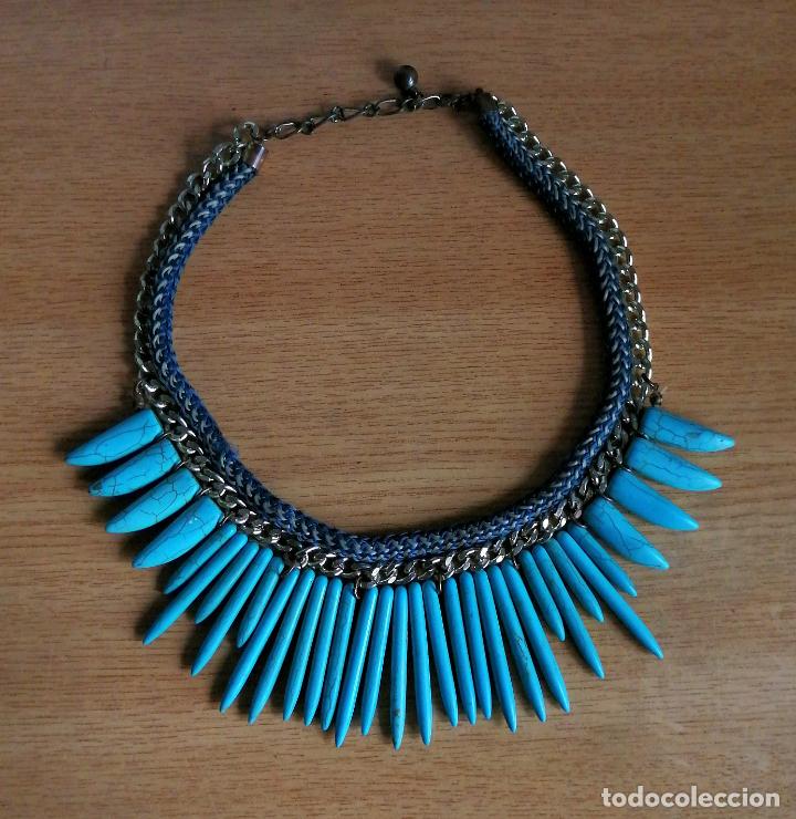 Joyeria: PRECIOSO COLLAR, PIEDRAS TURQUESAS. - Foto 7