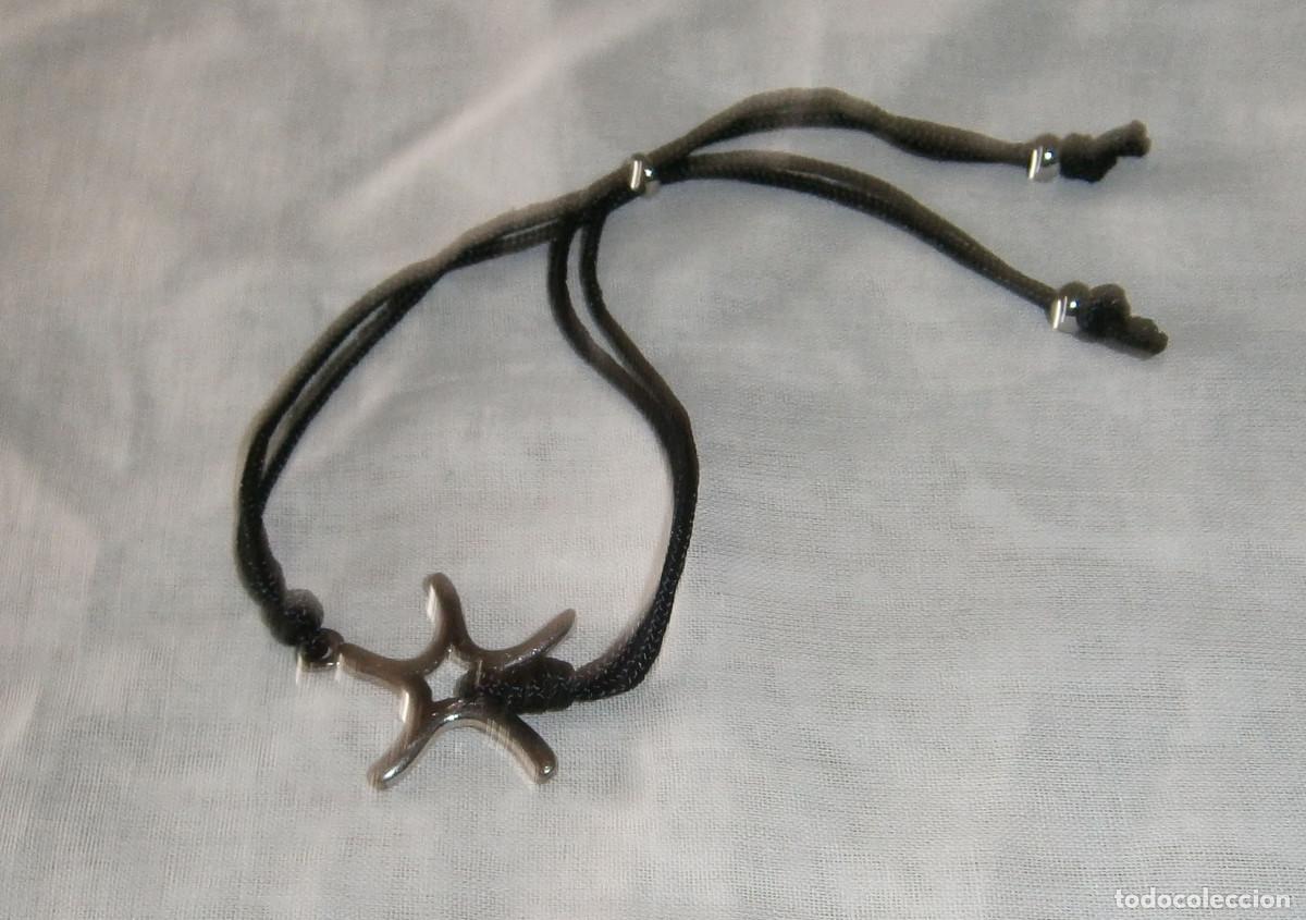 Joyeria: pulsera regulable con una estrella de mar en metal - Foto 1
