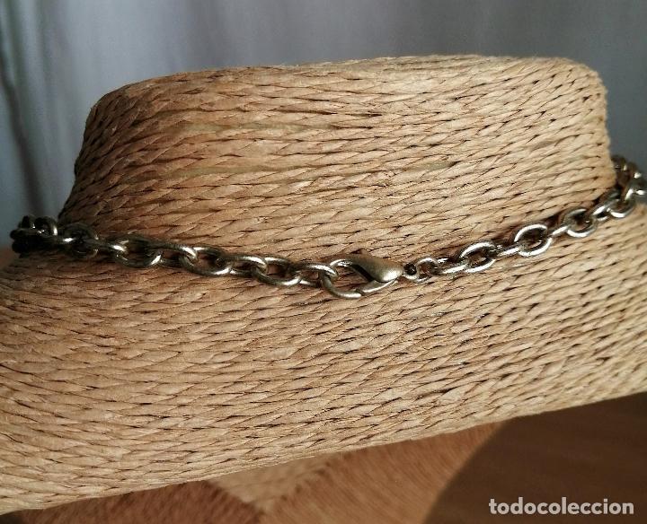 Joyeria: COLLAR PLATEADO CON PIEDRAS TURQUESAS. - Foto 5