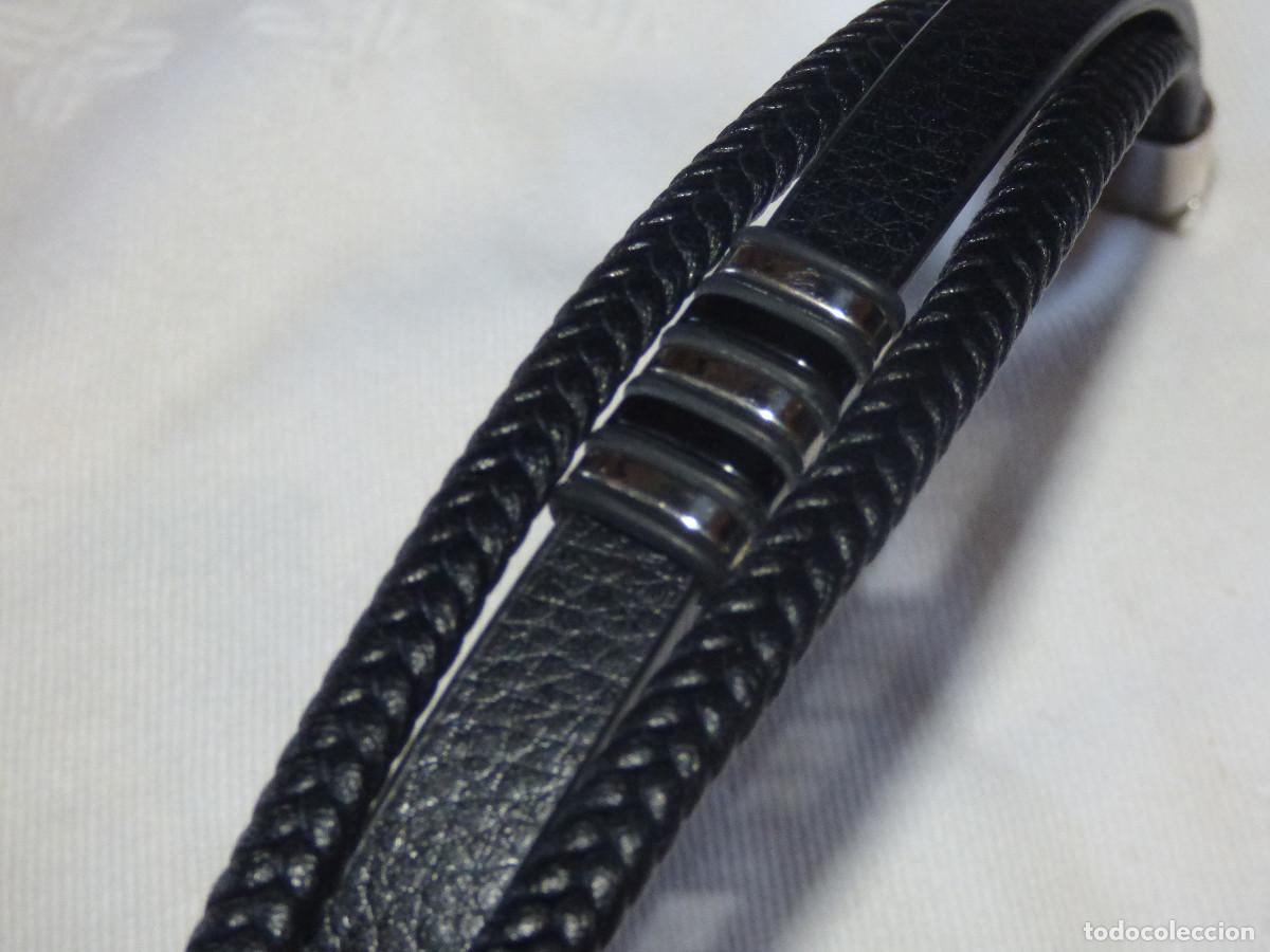 Joyeria: Pulsera hombre,simil piel. - Foto 4