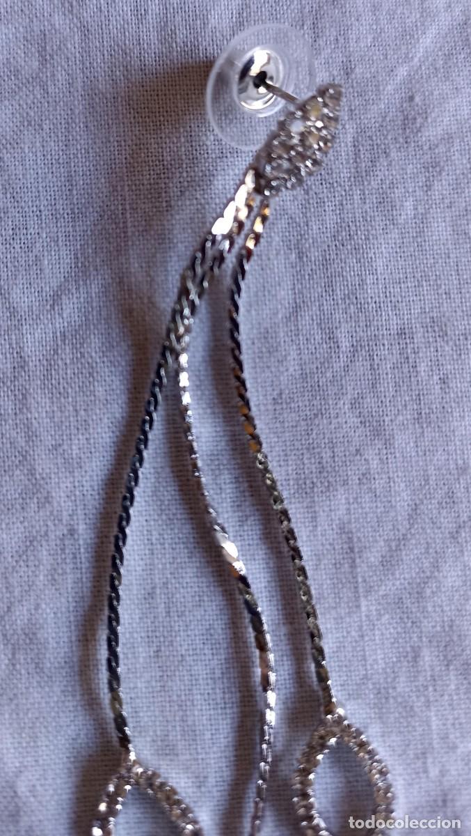 Joyeria: Pendiente largo con 3 hilos - Foto 3