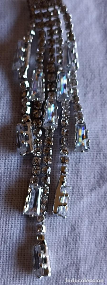 Joyeria: Pendiente largo cascada con perla blanca - Foto 3