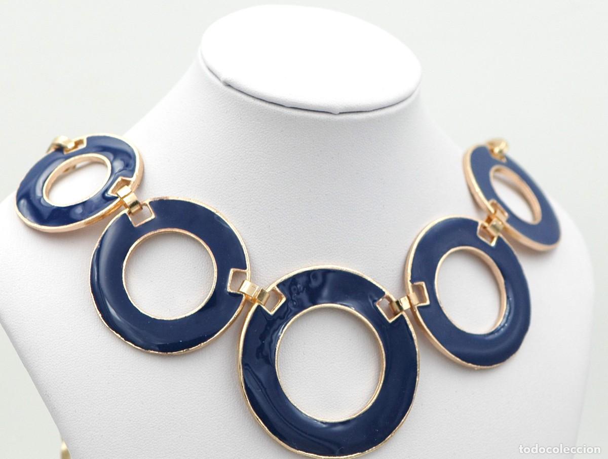 Joyeria: Gargantilla c&iacute;rculos, bisuter&iacute;a - Foto 2