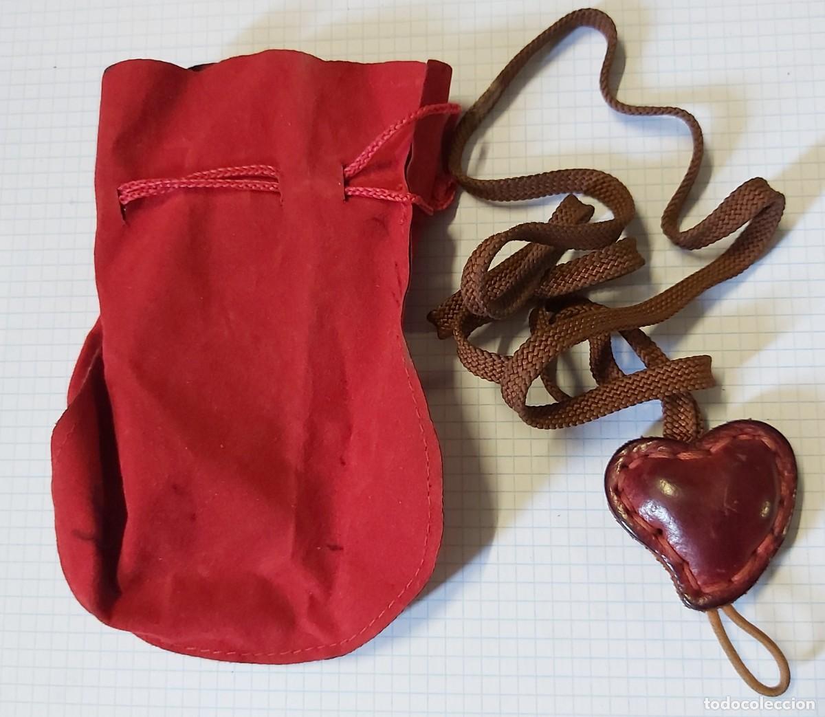 Joyeria: Bolsa con colgante de cuero - Foto 1