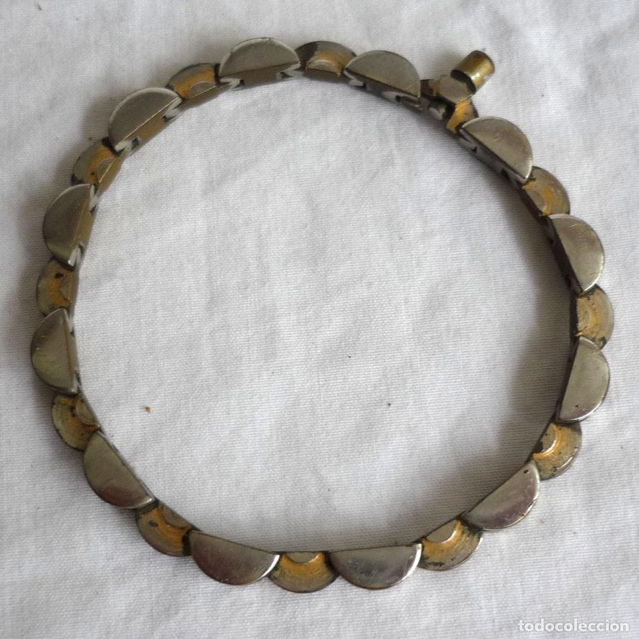 Joyeria: Antigua pulsera de lat&oacute;n - Foto 1