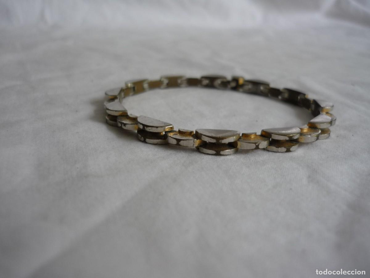 Joyeria: Antigua pulsera de lat&oacute;n - Foto 4