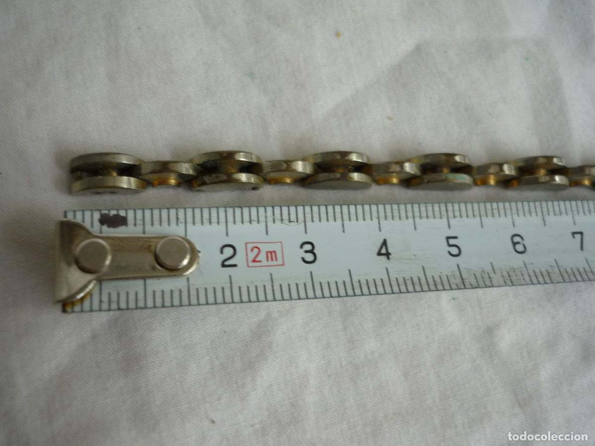 Joyeria: Antigua pulsera de lat&oacute;n - Foto 8