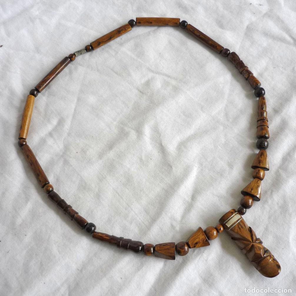 Joyeria: Collar &eacute;tnico de hueso y n&aacute;car - Foto 1