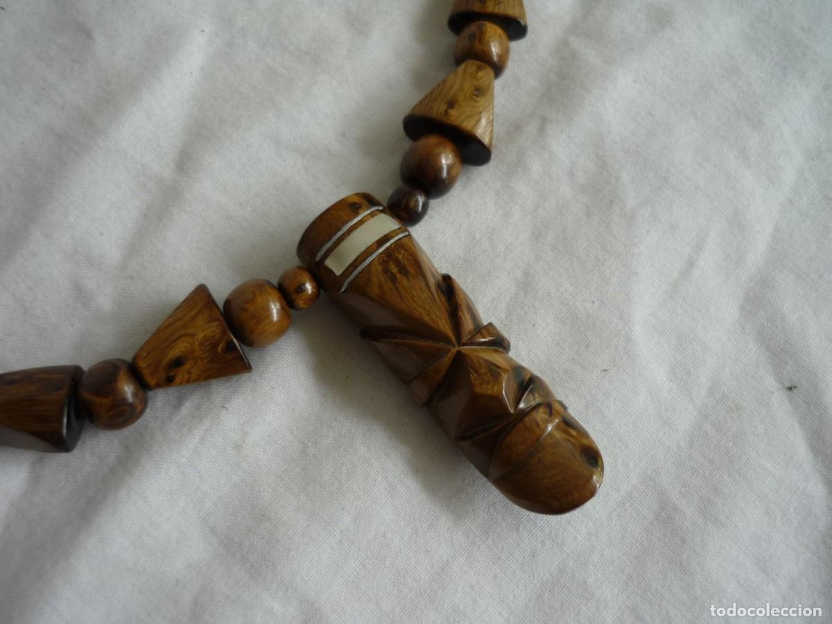 Joyeria: Collar &eacute;tnico de hueso y n&aacute;car - Foto 2