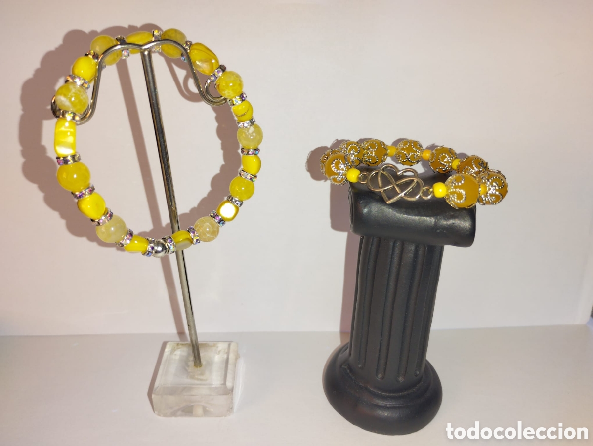 Joyeria: &iexcl;&iexcl;&iexcl; VENDIDA&iexcl;&iexcl;&iexcl;&iexcl; Pulsera artesanal de Agatas - Foto 2