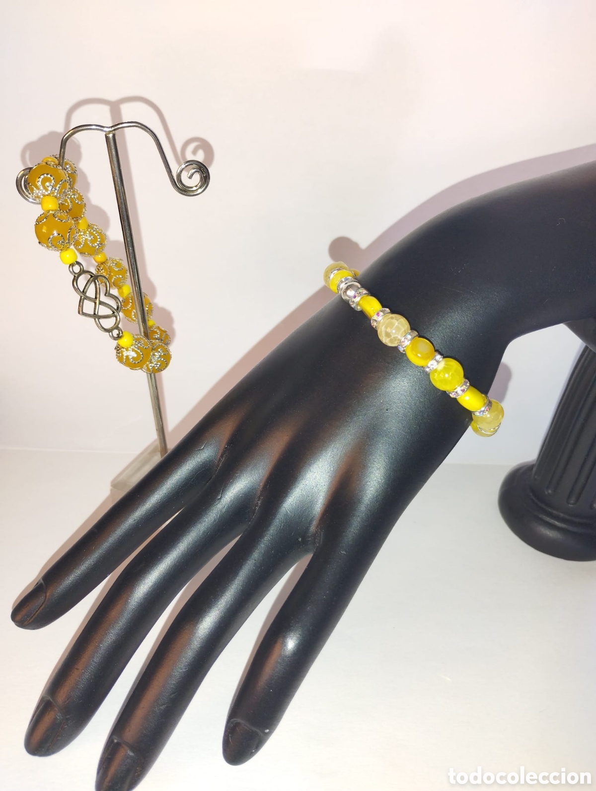 Joyeria: &iexcl;&iexcl;&iexcl; VENDIDA&iexcl;&iexcl;&iexcl;&iexcl; Pulsera artesanal de Agatas - Foto 4
