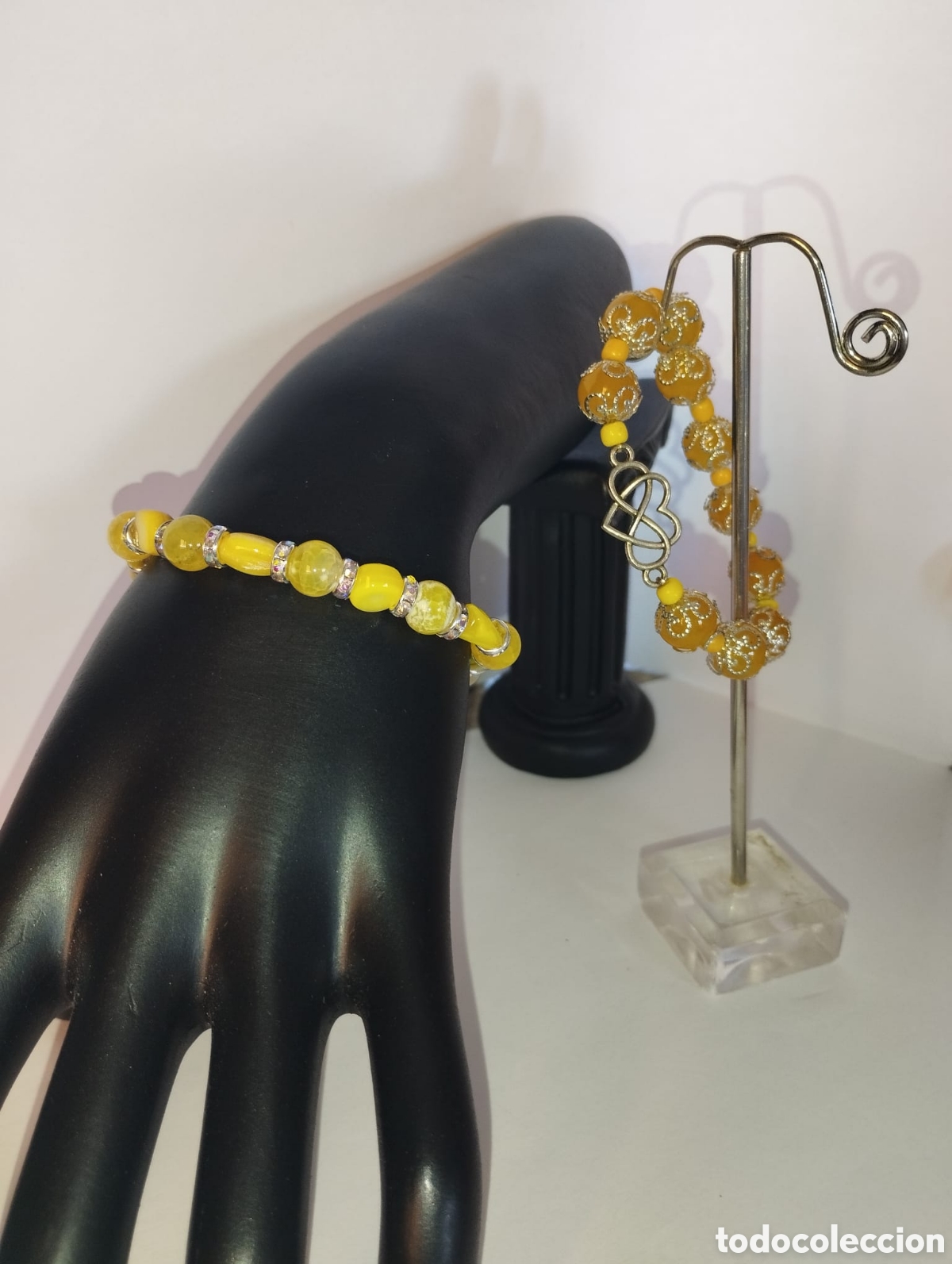 Joyeria: &iexcl;&iexcl;&iexcl; VENDIDA&iexcl;&iexcl;&iexcl;&iexcl; Pulsera artesanal de Agatas - Foto 5