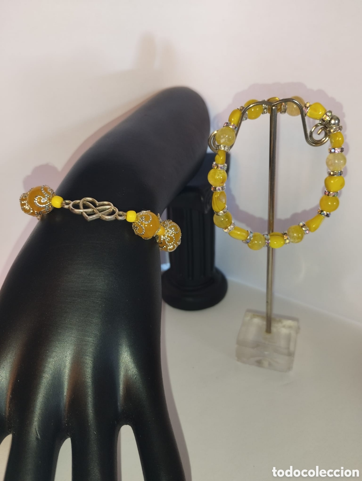 Joyeria: &iexcl;&iexcl;&iexcl; VENDIDA&iexcl;&iexcl;&iexcl;&iexcl; Pulsera artesanal de Agatas - Foto 6