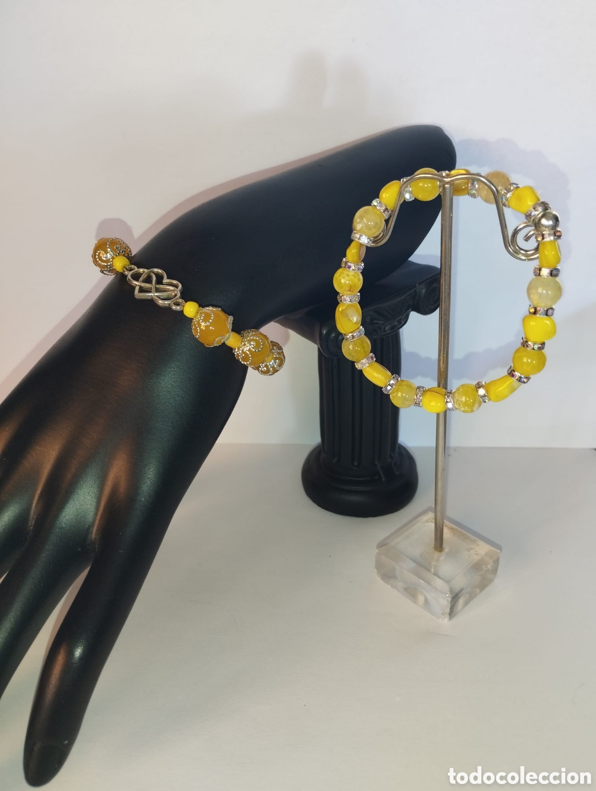 Joyeria: &iexcl;&iexcl;&iexcl; VENDIDA&iexcl;&iexcl;&iexcl;&iexcl; Pulsera artesanal de Agatas - Foto 7