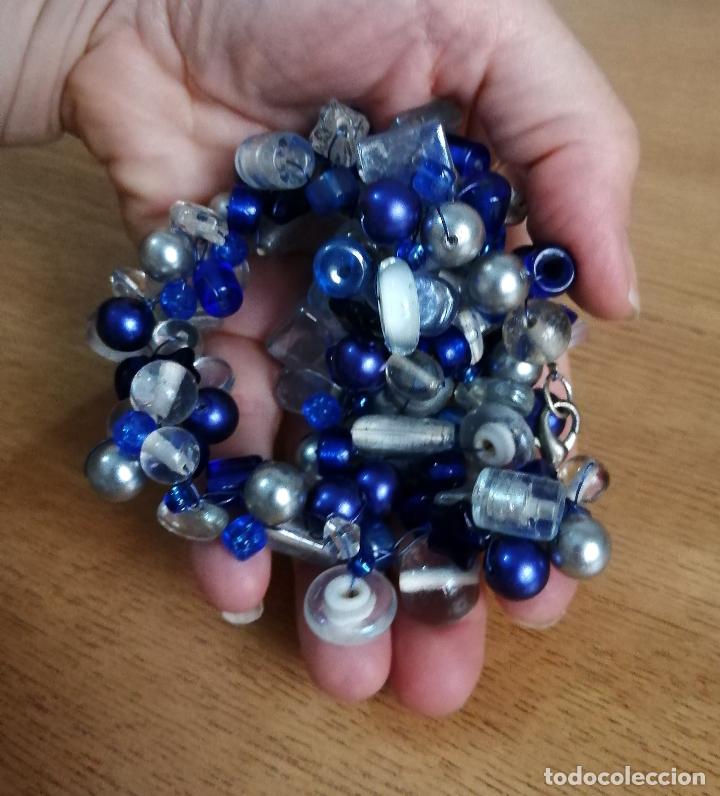 Joyeria: COLLAR CORTO DE CRISTAL AZUL. - Foto 6