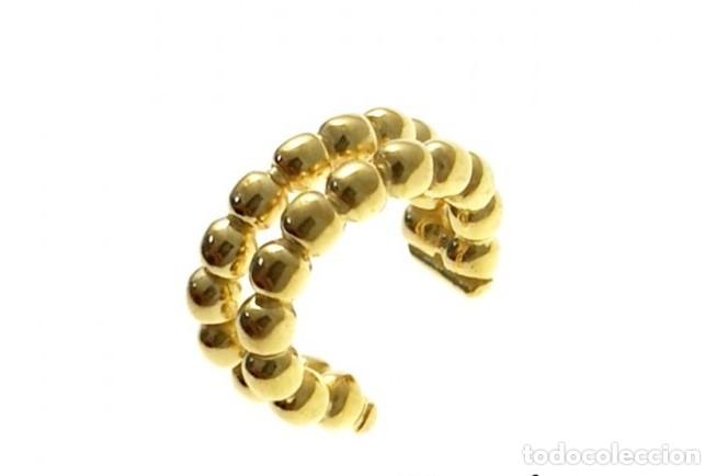 Joyeria: Pendiente Plata dorada trepador ear cuff - Foto 2