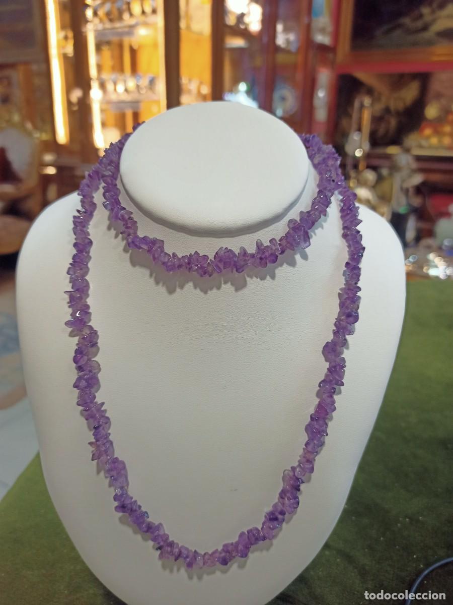 Joyeria: Collar, cuarzo amatista. REF-0246 - Foto 1