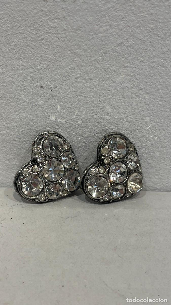 Joyeria: PENDIENTES DE CORAZON CON BRILLOS - Foto 1