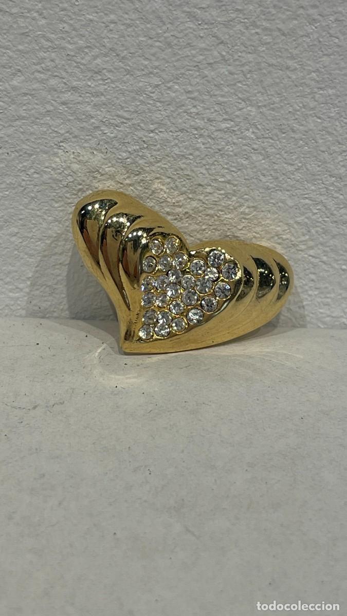 Joyeria: COLGANTE CORAZON DORADO CON BRILLOS - Foto 1