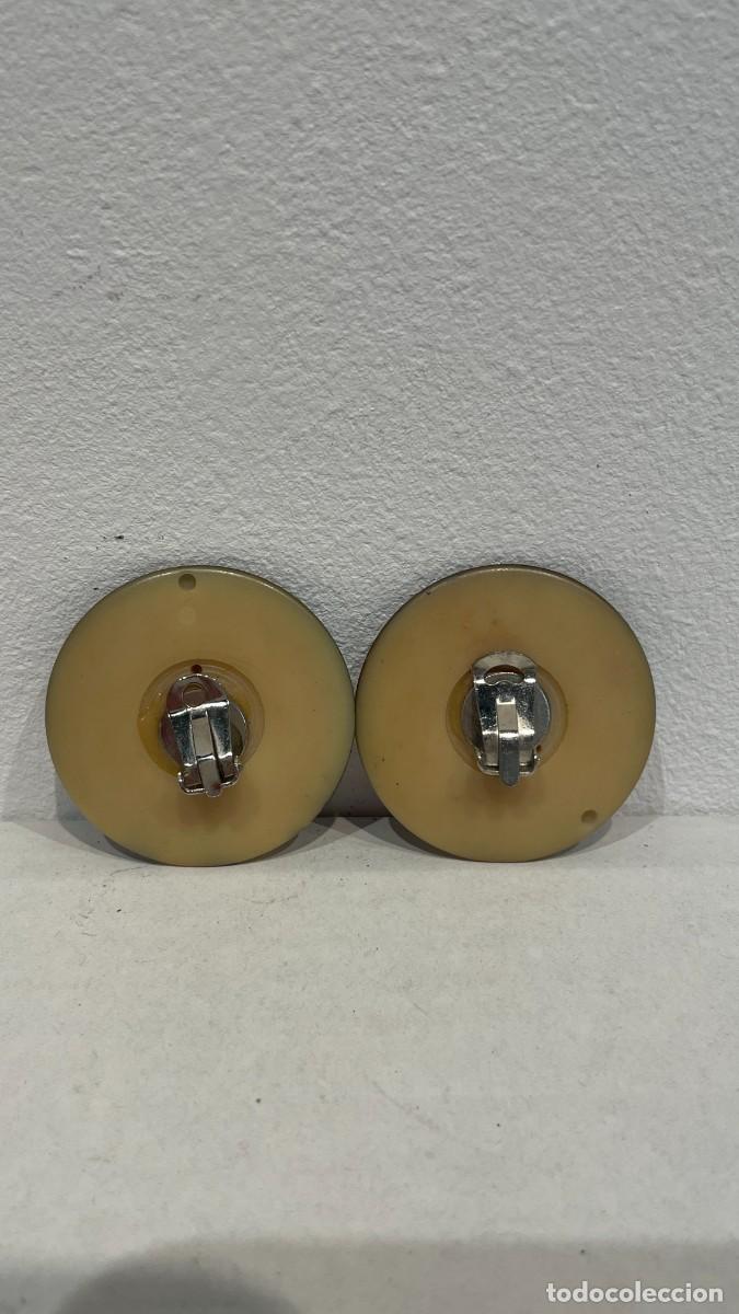 Joyeria: PENDIENTES CIRCULARES - NEGRO CON CAFE - Foto 2