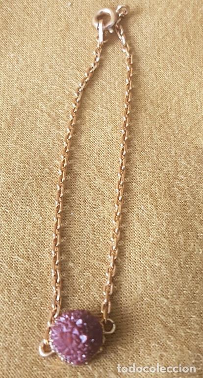 Joaillerie: Cadena de mu&ntilde;eca peque&ntilde;a con adorno de Jacinto de Compostela, 180 mm