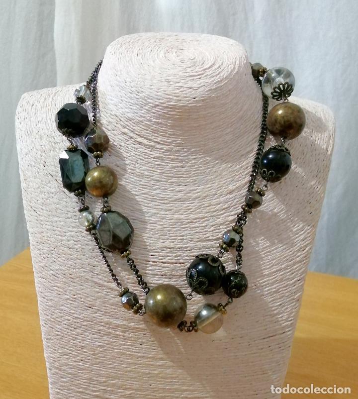 Joyeria: COLLAR LARGO, CADENA CON GRANDES CUENTAS. - Foto 2