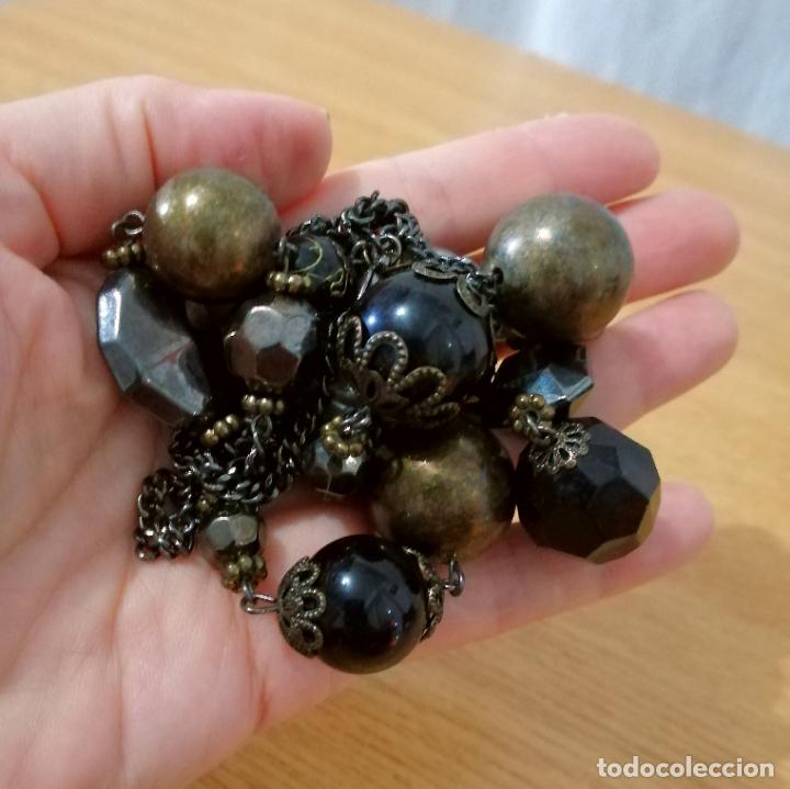 Joyeria: COLLAR LARGO, CADENA CON GRANDES CUENTAS. - Foto 3
