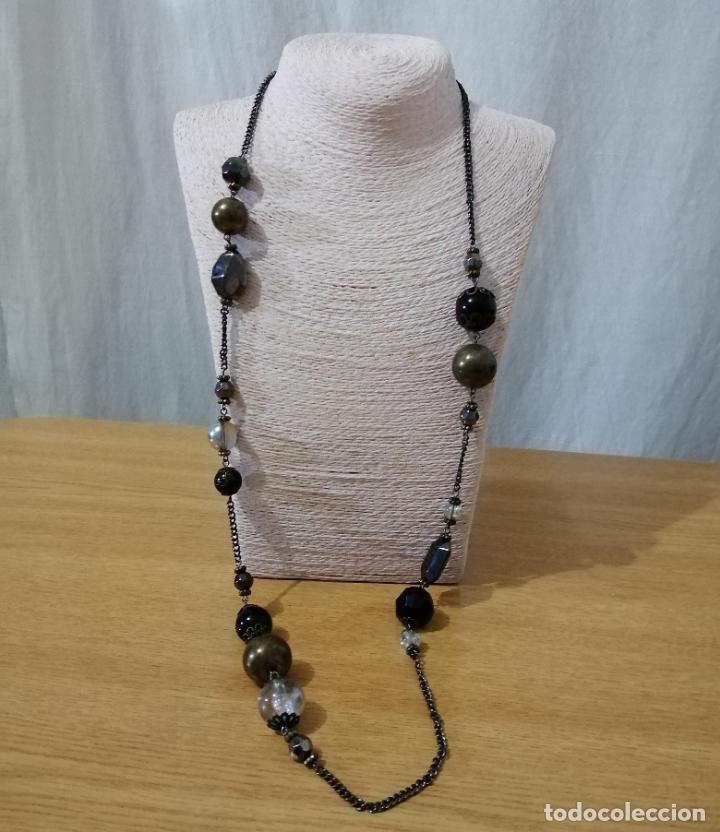 Joyeria: COLLAR LARGO, CADENA CON GRANDES CUENTAS. - Foto 5